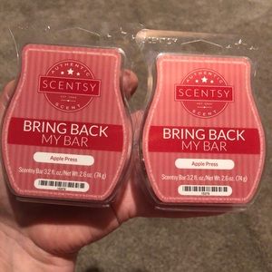 Scentsy Apple Press bars